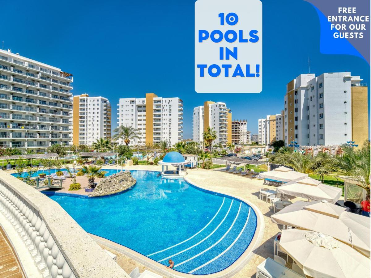 Luxury Sea View Two Bedroom Apartment In Caesar Resort & Spa, Long Beach Perivolia tou Trikomou ภายนอก รูปภาพ